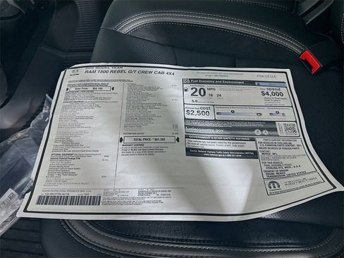 New 2026 RAM 1500 Rebel w/ Advanced Safety Group II image 20