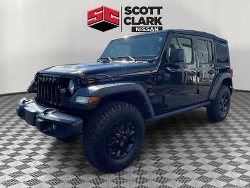 Used 2022 Jeep Wrangler Unlimited Sport AWD/4WD image 3