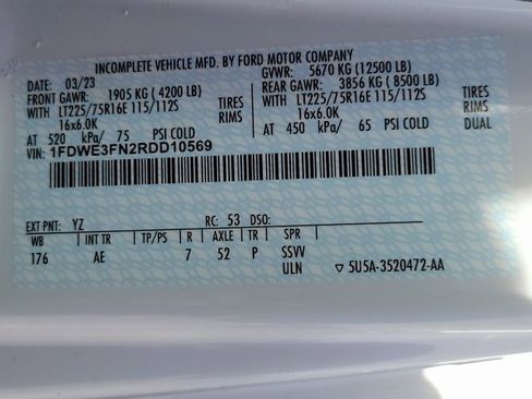 Certified 2024 Ford E-350 and Econoline 350 Super Duty w/ Driver's Safety Package image 17