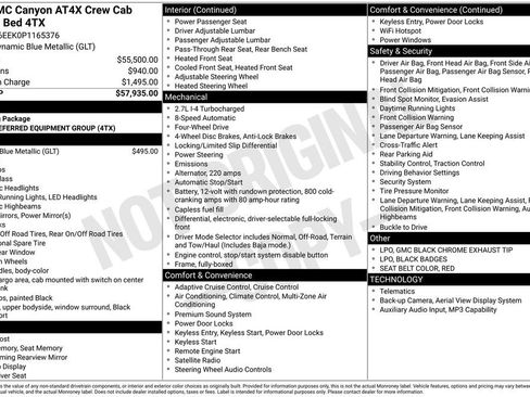 Used 2023 GMC Canyon AT4X AWD/4WD image 2