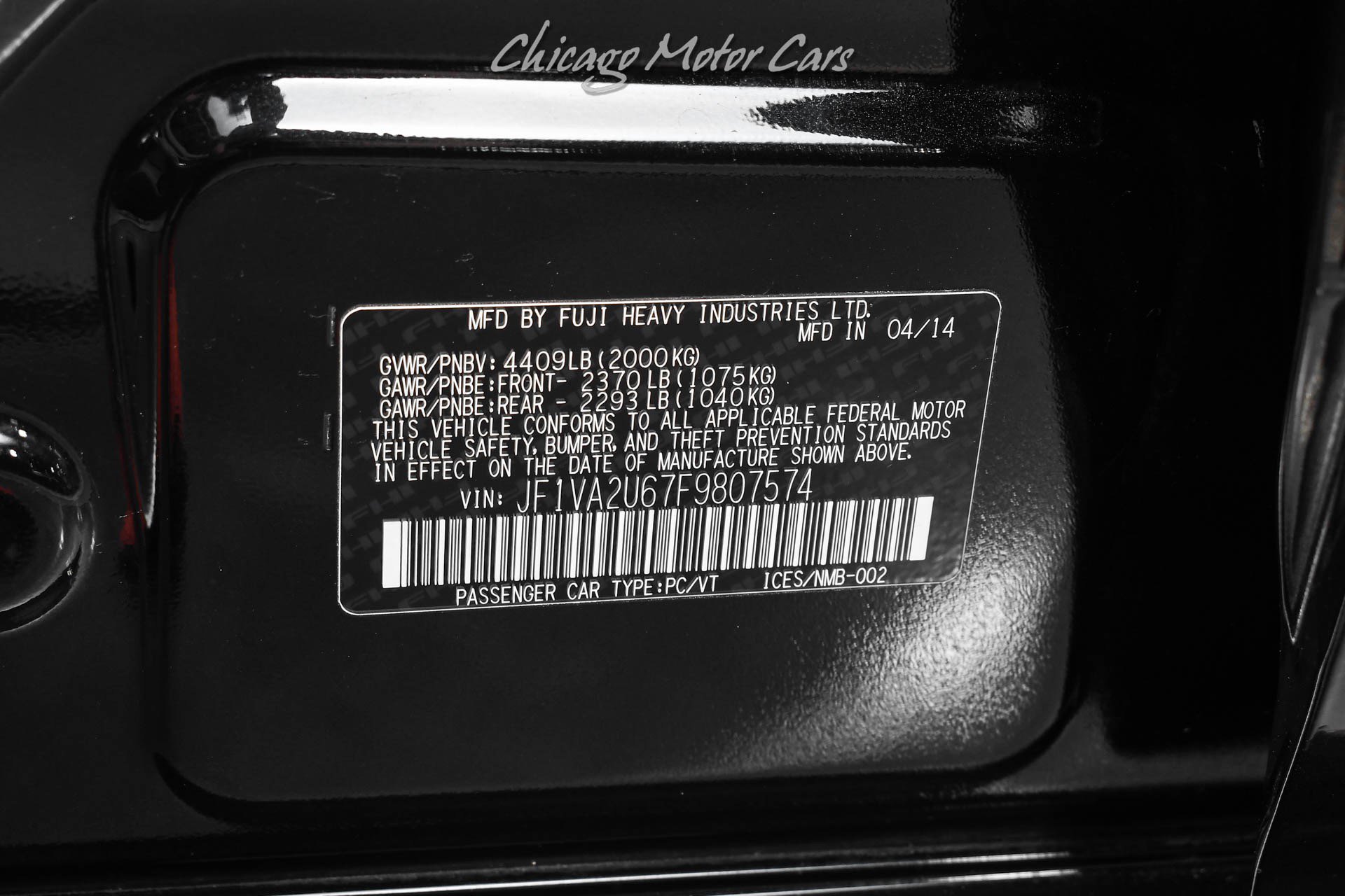 Used 2015 Subaru WRX STI Limited AWD/4WD image 66