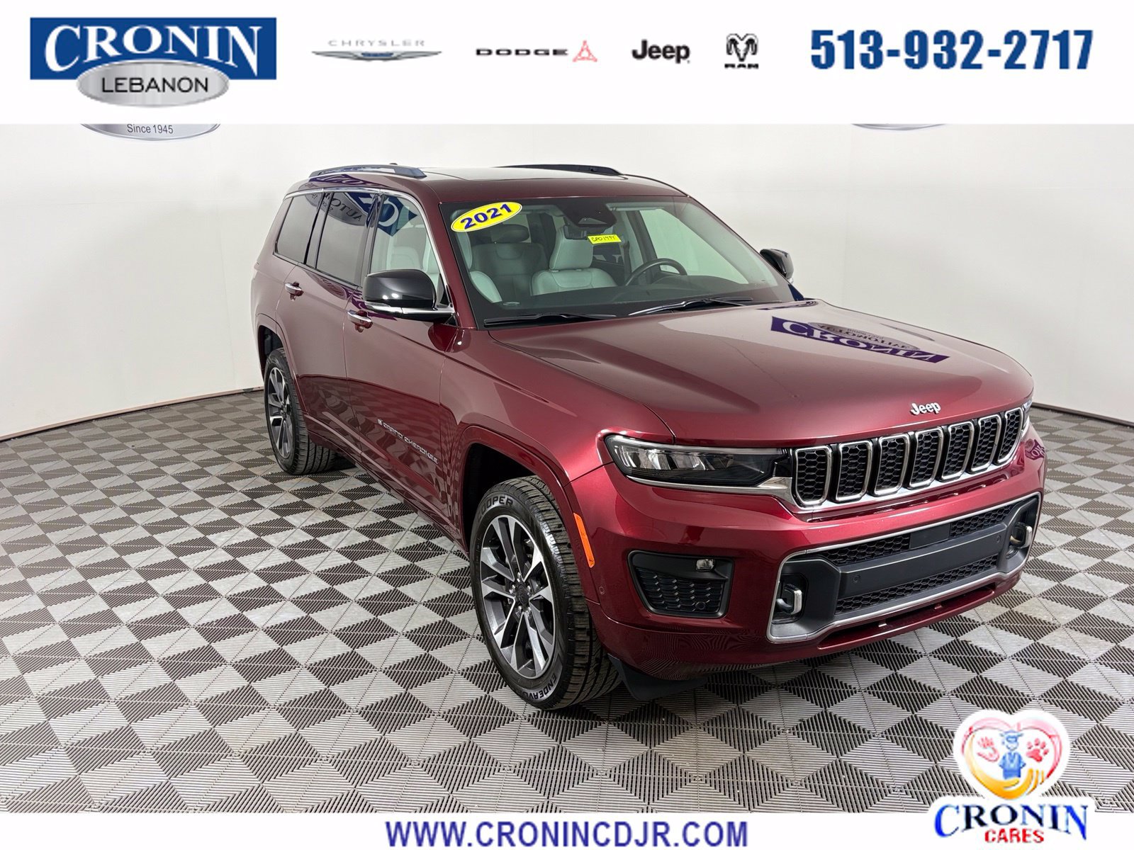 Used 2021 Jeep Grand Cherokee L Overland w/ Luxury Tech Group IV AWD/4WD image 1