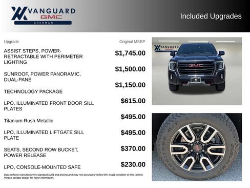 Used 2023 GMC Yukon AT4 w/ Technology Package AWD/4WD image 9