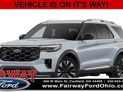 New 2026 Ford Explorer Platinum