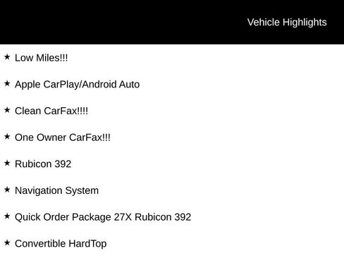 Used 2023 Jeep Wrangler Unlimited Rubicon 392 w/ Dual Top Group image 7