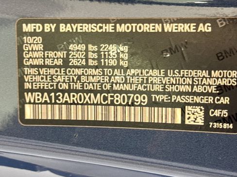Used 2021 BMW 440i xDrive Coupe w/ Executive Package AWD/4WD image 31