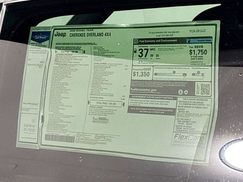 New 2026 Jeep Cherokee Overland w/ Trailer Tow Group image 25