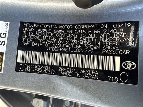 Used 2020 Toyota Corolla LE FWD image 19