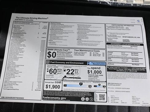 Used 2026 BMW X5 xDrive50e w/ M Sport Package image 39