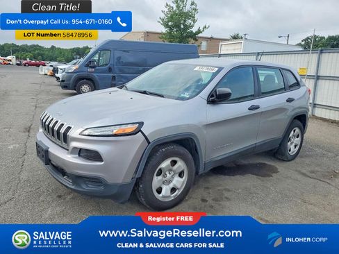 Used 2017 Jeep Cherokee Sport AWD/4WD image 1