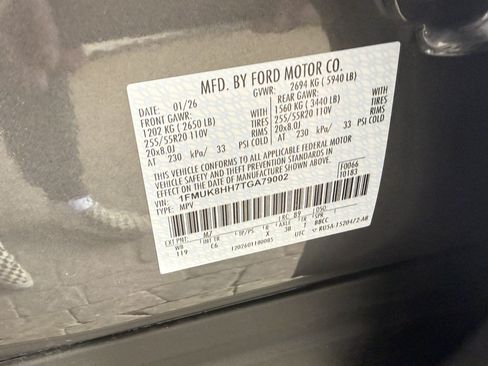 Certified 2026 Ford Explorer Platinum AWD/4WD image 25