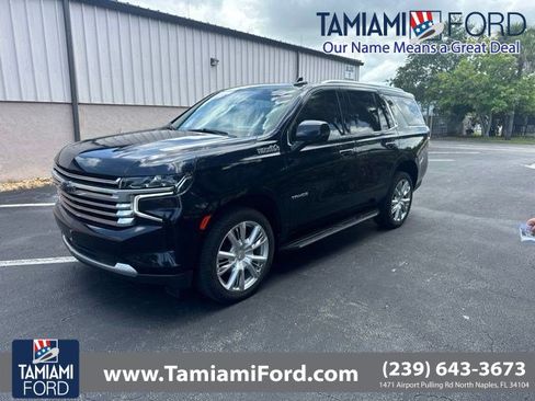 Used 2022 Chevrolet Tahoe High Country RWD image 1