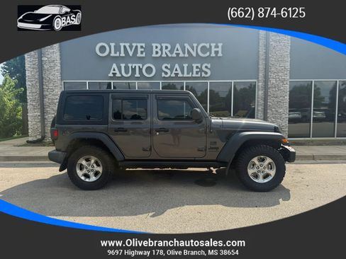 Used 2021 Jeep Wrangler Unlimited Sport AWD/4WD image 1