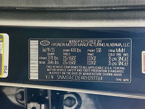 Certified 2024 Hyundai Tucson SE AWD/4WD image 30