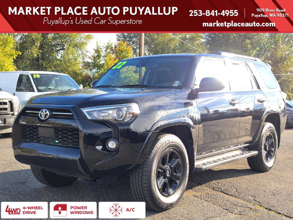 Used 2022 Toyota 4Runner SR5 AWD/4WD image 1