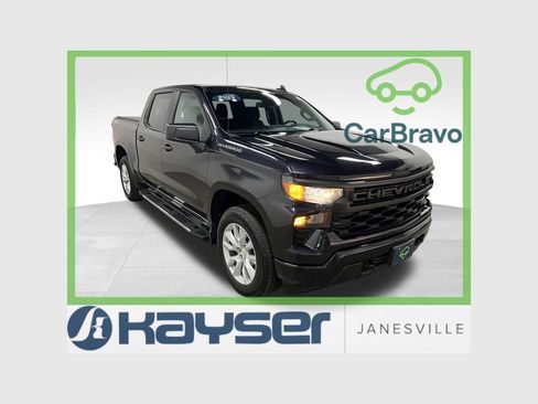 Certified 2023 Chevrolet Silverado 1500 Custom AWD/4WD image 1