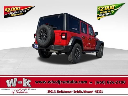 New 2026 Jeep Wrangler Unlimited Sport AWD/4WD image 4