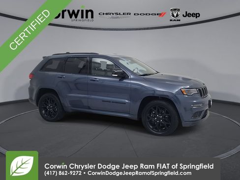 Certified 2021 Jeep Grand Cherokee Limited X AWD/4WD image 1