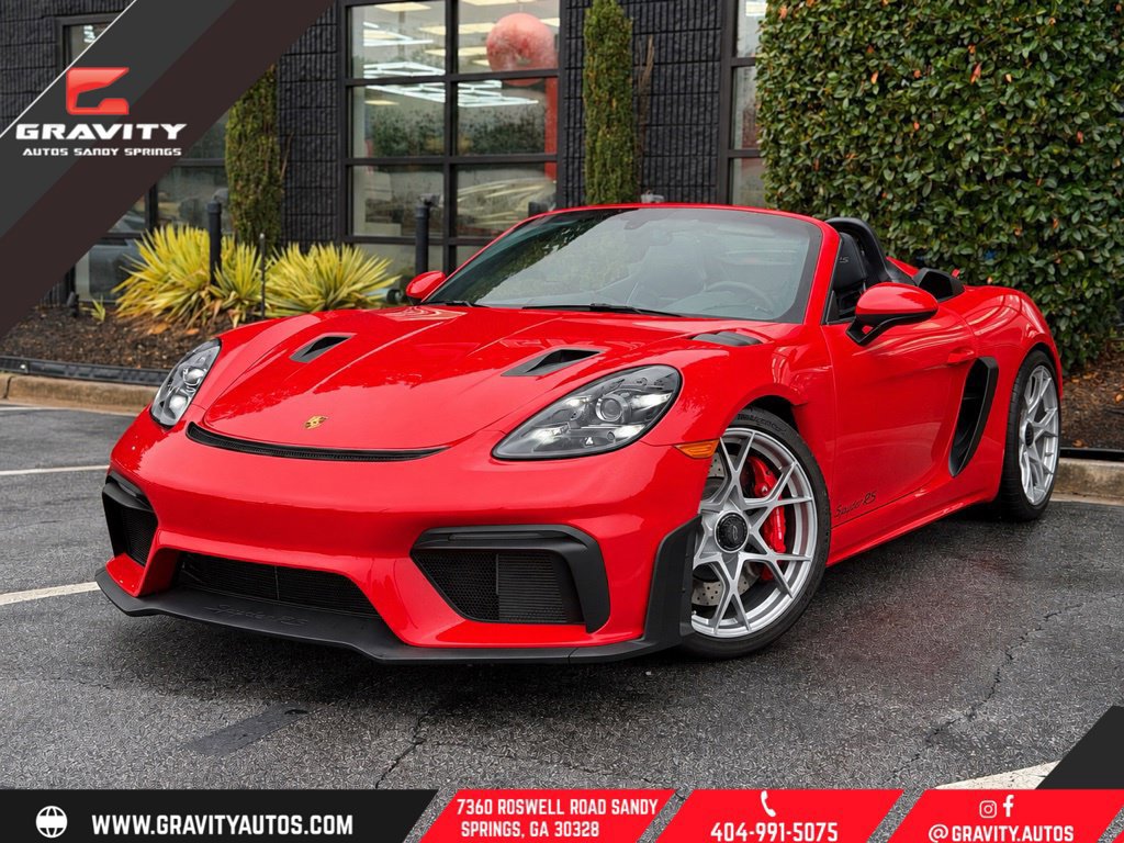 Used 2025 Porsche 718 Boxster Spyder RS RWD image 1