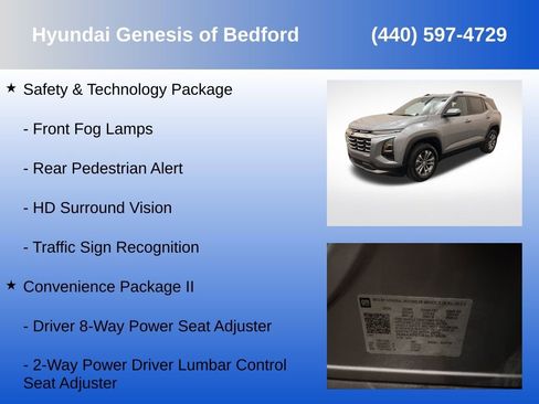 Used 2025 Chevrolet Equinox LT w/ Convenience Package II image 7