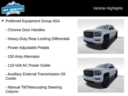 Used 2017 GMC Sierra 1500 SLT w/ All Terrain X Package image 12