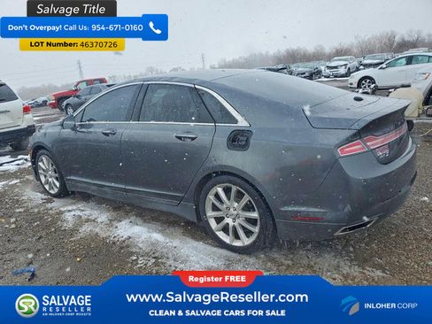 Used 2015 Lincoln MKZ AWD w/ Equipment Group 102A Reserve image 3