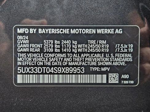 Certified 2025 BMW X4 xDrive30i w/ Premium Package image 25