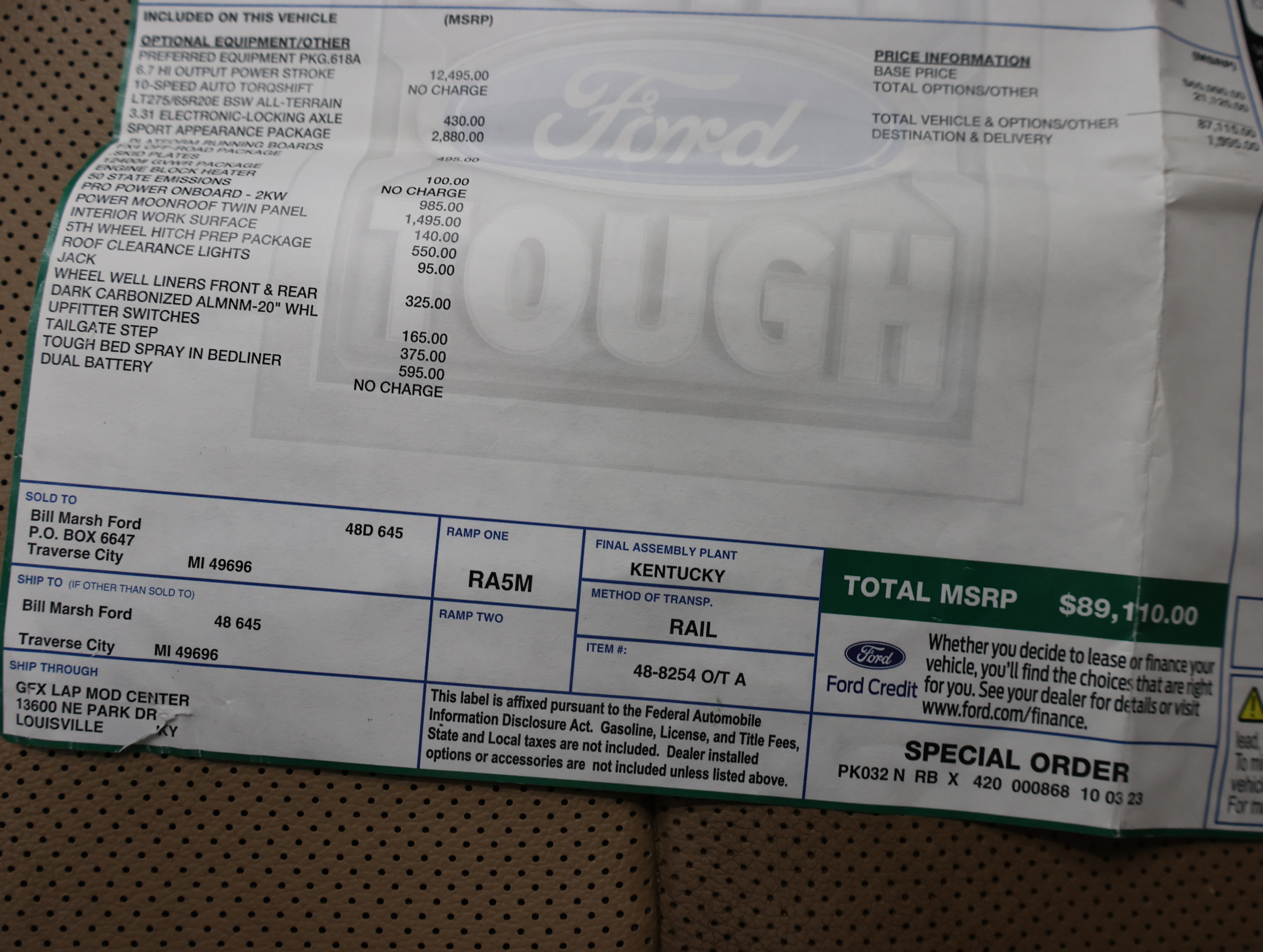 Used 2024 Ford F350 Lariat w/ Sport Appearance Package AWD/4WD image 71