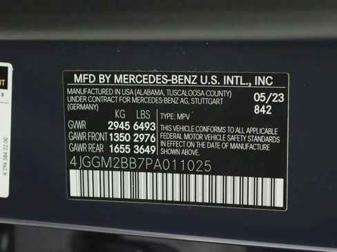 Certified 2023 Mercedes-Benz EQE 350+ SUV image 16