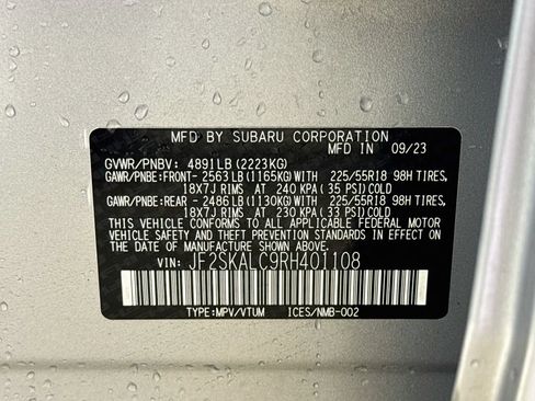 Certified 2024 Subaru Forester Limited w/ Convenience Package AWD/4WD image 30