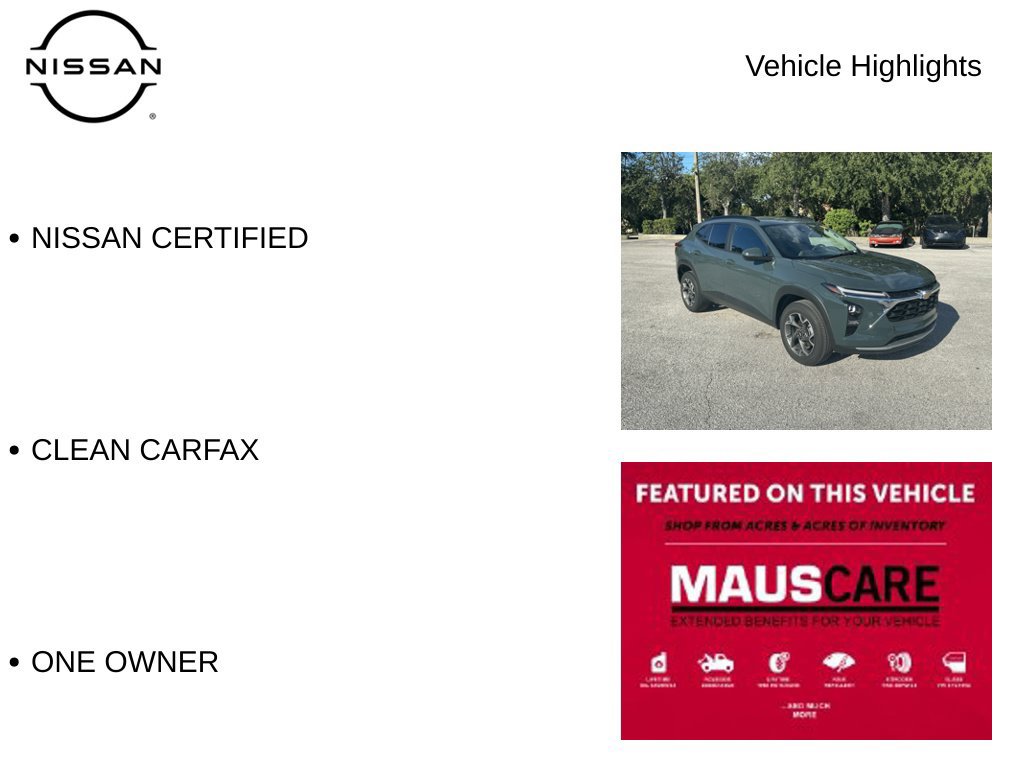 Used 2025 Chevrolet Trax LT w/ Driver Confidence Package FWD image 8