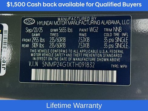 New 2026 Hyundai Santa Fe SEL image 34