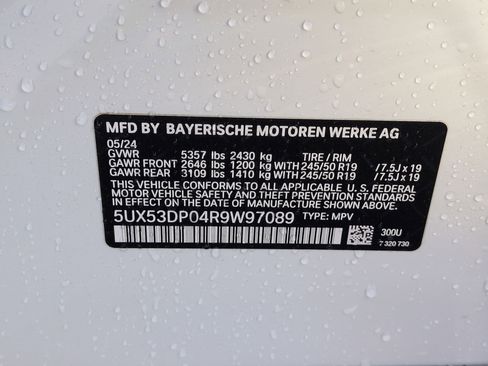 Used 2024 BMW X3 xDrive30i w/ Premium Package AWD/4WD image 32