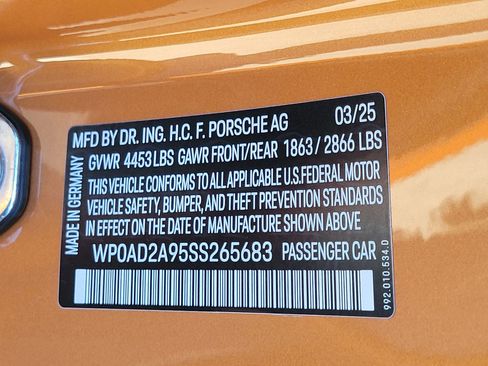 Used 2025 Porsche 911 Turbo S image 37
