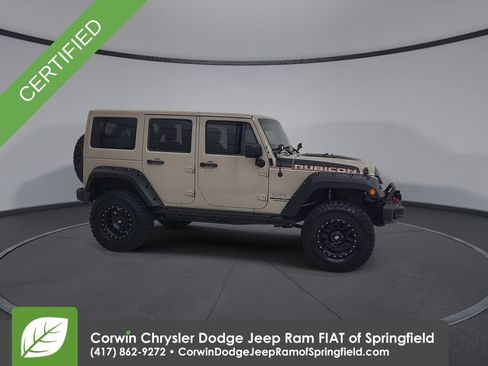 Certified 2017 Jeep Wrangler Unlimited Rubicon AWD/4WD image 3