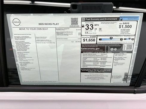 New 2025 Nissan Kicks Play S image 36