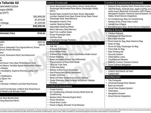 Used 2021 Kia Telluride SX w/ Towing Package FWD image 39