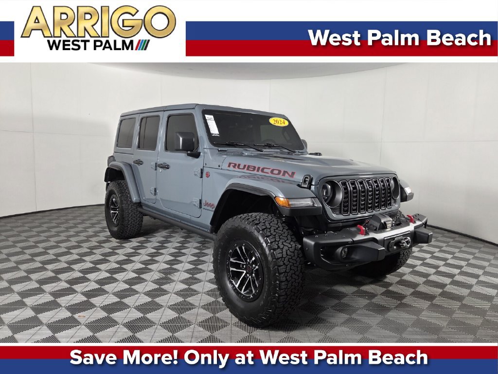 Used 2024 Jeep Wrangler Unlimited Rubicon AWD/4WD image 1