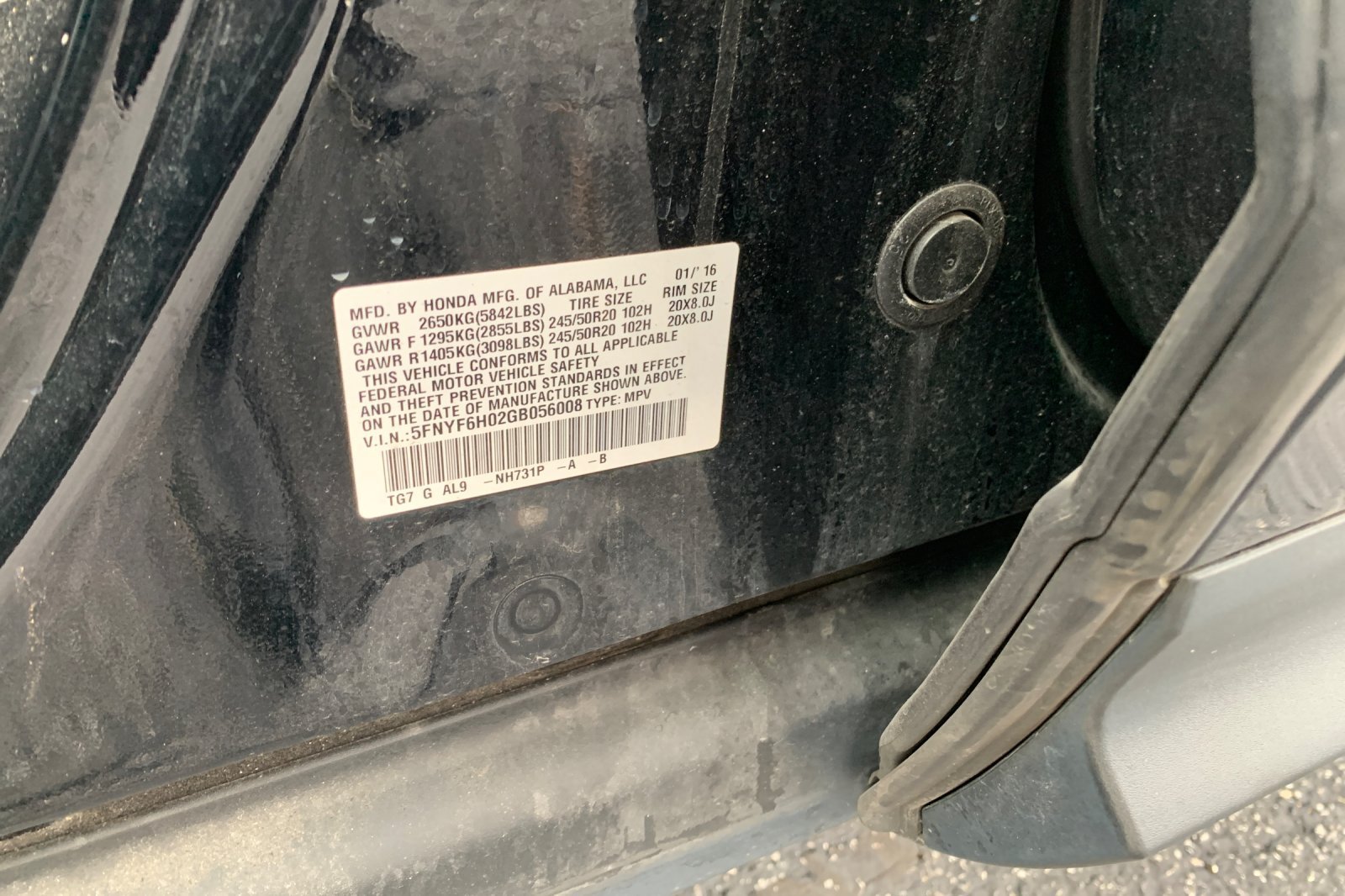 Used 2016 Honda Pilot Elite image 9