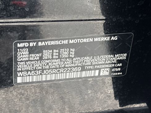 Used 2024 BMW 540i xDrive w/ M Sport Package AWD/4WD image 35