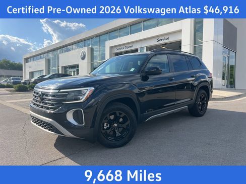 Certified 2026 Volkswagen Atlas Peak Edition AWD/4WD image 1