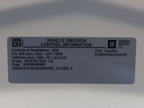 Used 2018 Chevrolet Volt LT FWD image 24