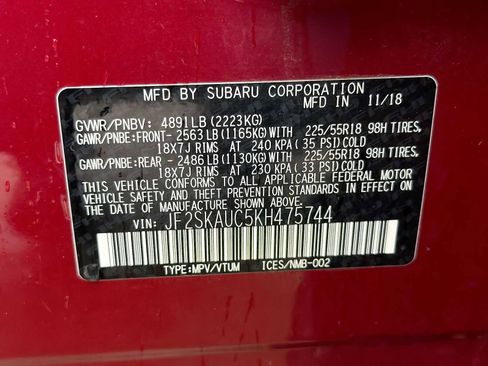 Used 2019 Subaru Forester Limited AWD/4WD image 32