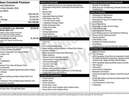 Certified 2024 Subaru Crosstrek 2.0i Premium image 26