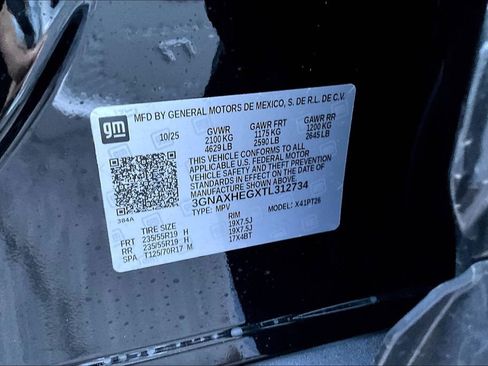 New 2026 Chevrolet Equinox LT w/ LPO, Floor Liner Package image 16