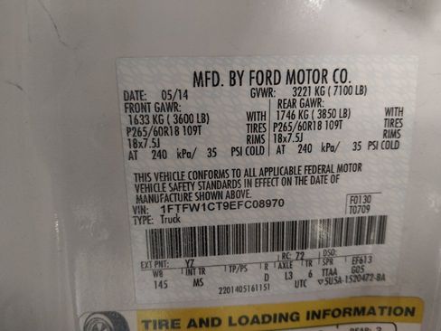 Used 2014 Ford F150 XLT w/ Equipment Group 302A Luxury RWD image 33