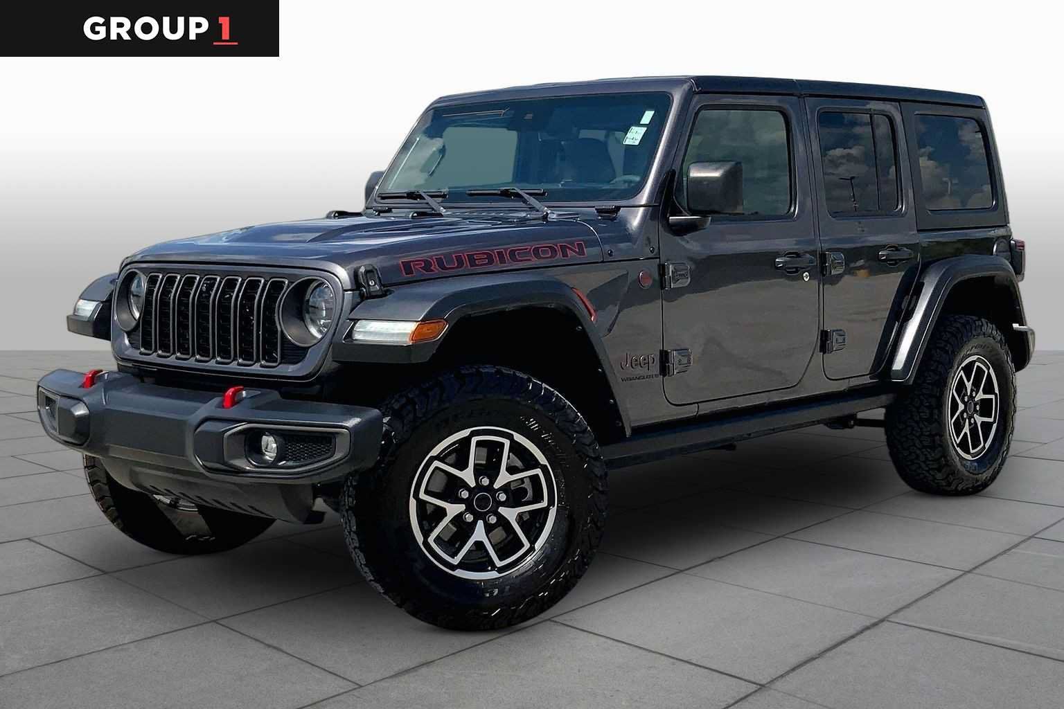 Used 2024 Jeep Wrangler Unlimited Rubicon w/ Technology Group AWD/4WD image 1