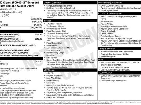 Used 2008 GMC Sierra 2500 SLT w/ Z71 Off-Road Package image 39