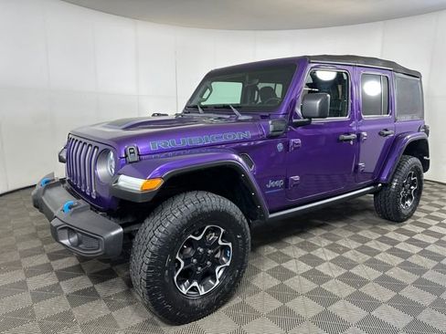 Used 2023 Jeep Wrangler Unlimited Rubicon 4xe w/ Cold Weather Group image 7