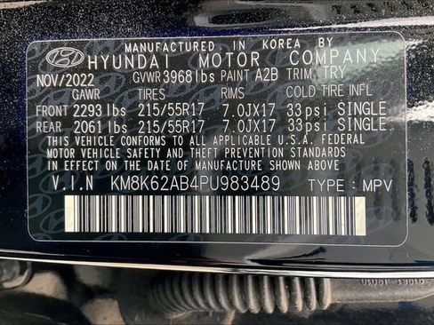 Used 2023 Hyundai Kona SEL w/ Cargo Package FWD image 6